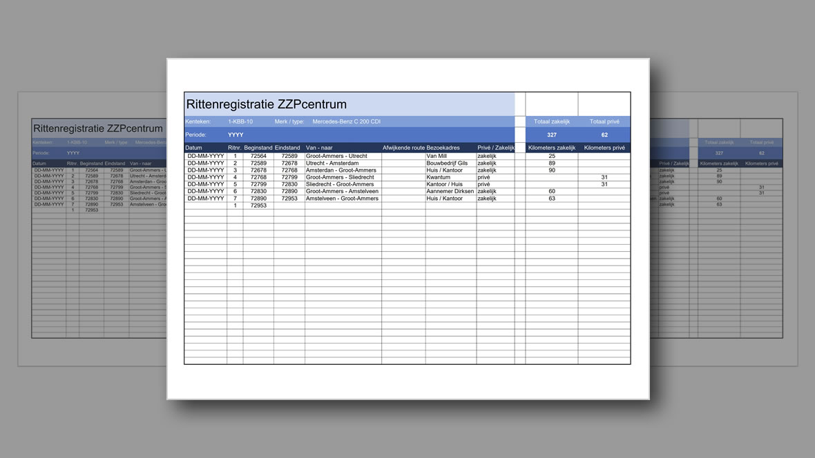 Gratis Downloads Voor Facturatie Urenregistratie En Rittenregistratie