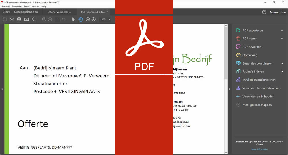 PDF offerte